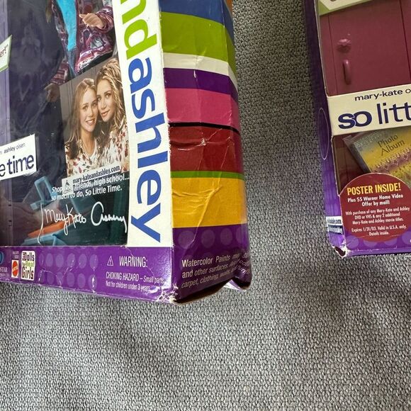 Vintage Y2K Mary-Kate and Ashley Mattel Dolls Doll Sets So Little Time Lot of 2 - Picture 5 of 8